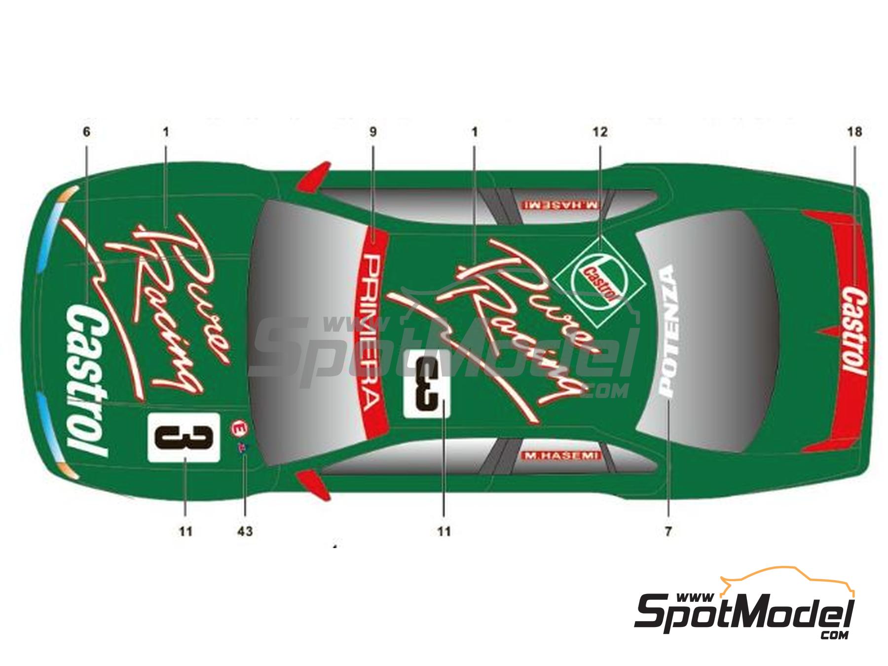 SK Decals SK24132: Marking / livery 1/24 scale - Nissan SK Decals SK24132: Marking / livery 1/24 scale - Nissan